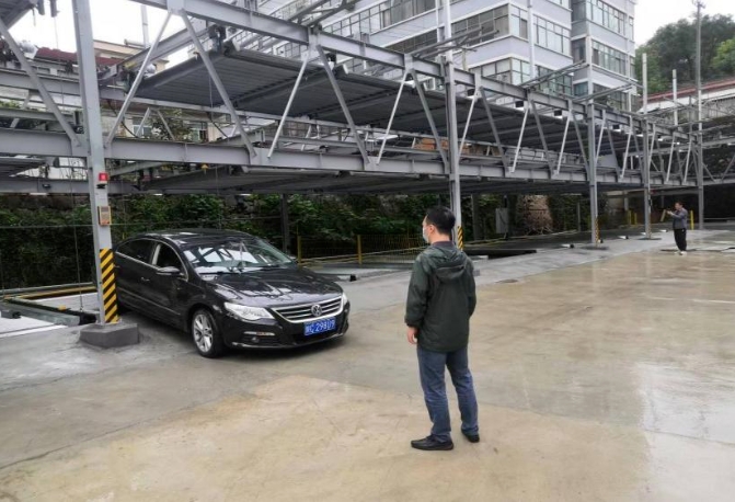 我公司车库徽县项目顺利通过验收