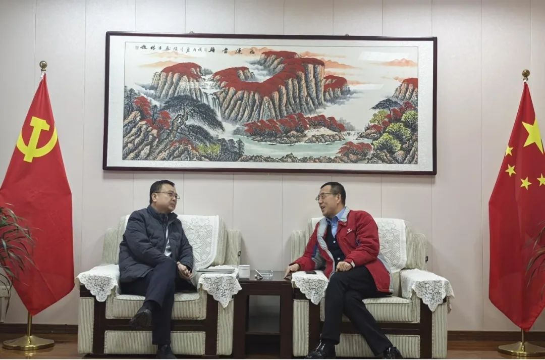 中国银行宝鸡市分行行长一行莅临通运集团调研座谈